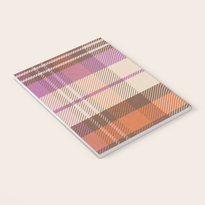 Cozy Twill Plaid - Fall Colors Notebook Gallery Image 3