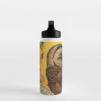 Tawny Owl Yellow Water Bottle Gallery Image 3