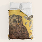 Tawny Owl Yellow Comforter Gallery Image 6
