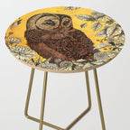 Tawny Owl Yellow Side Table Gallery Image 2