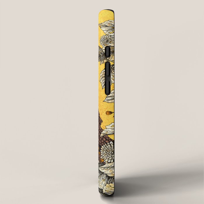 Tawny Owl Yellow iPhone Case Gallery Image 2