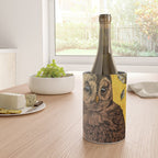 Tawny Owl Yellow Wine Chiller Gallery Image 4