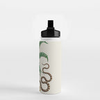 Vipers Aspis hugyi Serpentes Shinus molle Poster Print by Albertus SEBA Water Bottle Gallery Image 2