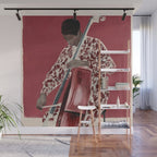 The Double Bassist Wall Mural Gallery Image 1