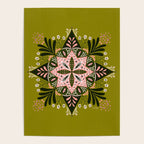 Sprouting Mandala - Sage & Pink Poster Gallery Image 4
