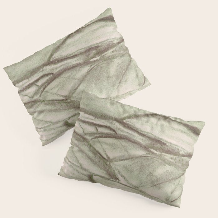 Charcoal Landscape Pillow Sham Gallery Image 3