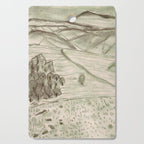 Charcoal Landscape Cutting Board Gallery Image 1