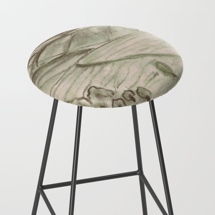 Charcoal Landscape Stool Gallery Image 2