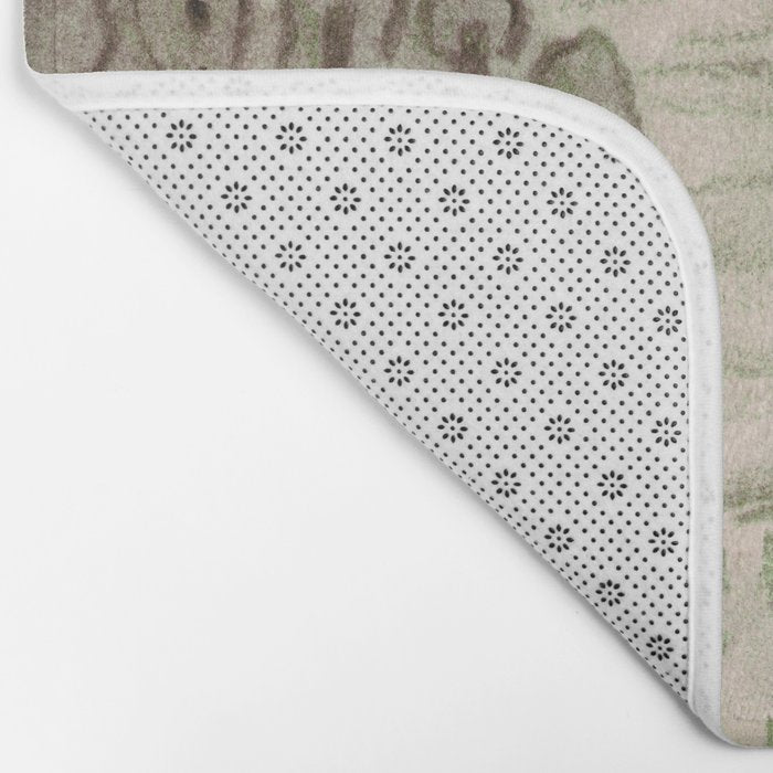 Charcoal Landscape Bath Mat Gallery Image 2
