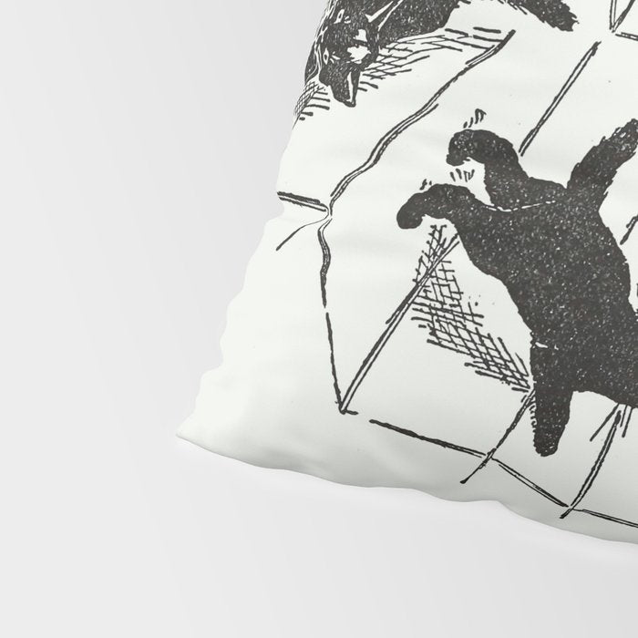 Cat With Kitten On Stairs Pillow Sham Gallery Image 4