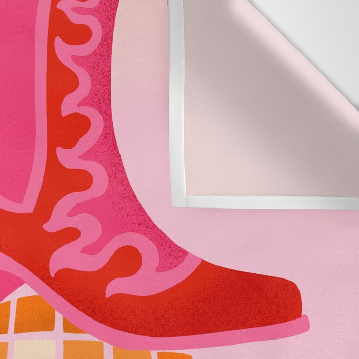 Disco Cowgirl Wall Tapestry Gallery Image 3