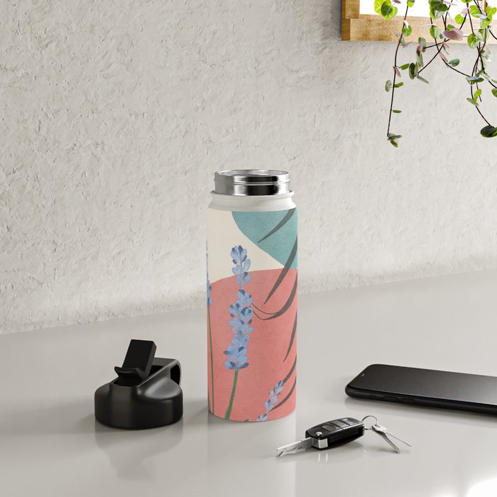 Summer Garden 03 Water Bottle Gallery Image 4