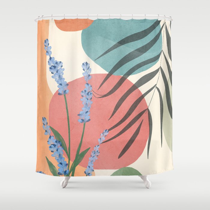 Summer Garden 03 Shower Curtain Gallery Image 1