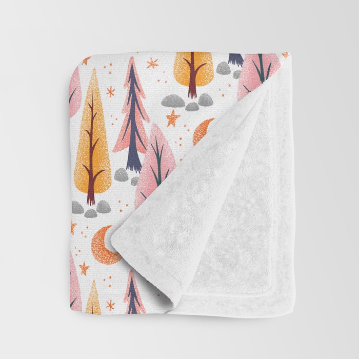 October Moon Throw Blanket Gallery Image 3