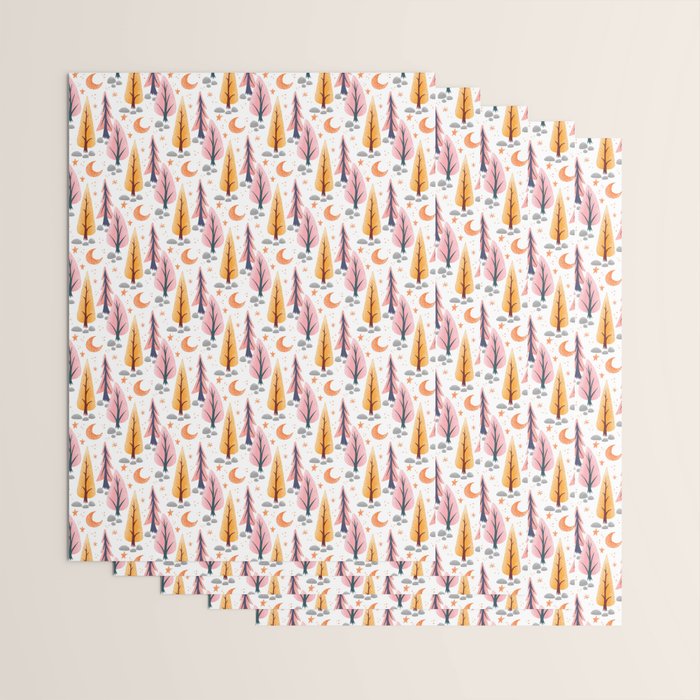 October Moon Wrapping Paper Gallery Image 3