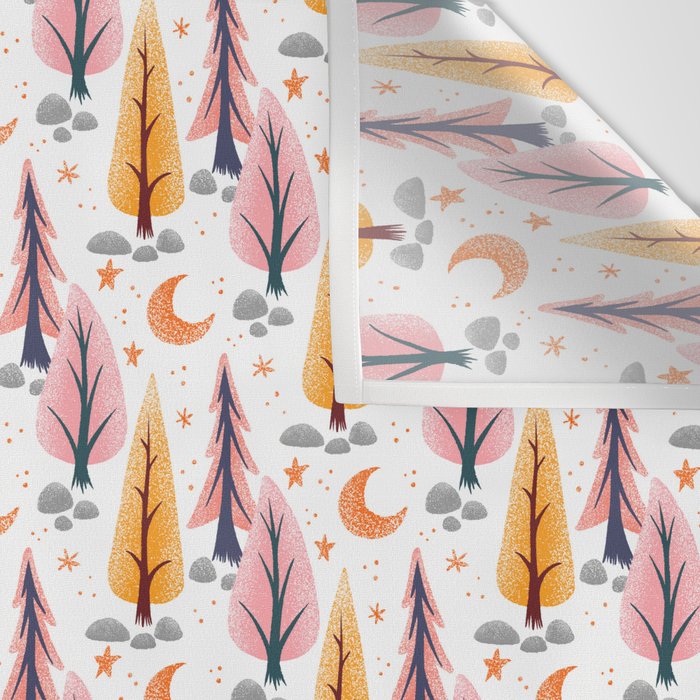 October Moon Wall Tapestry Gallery Image 3