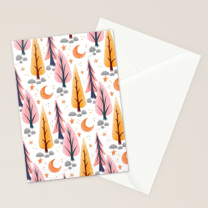 October Moon Stationery Card Gallery Image 2