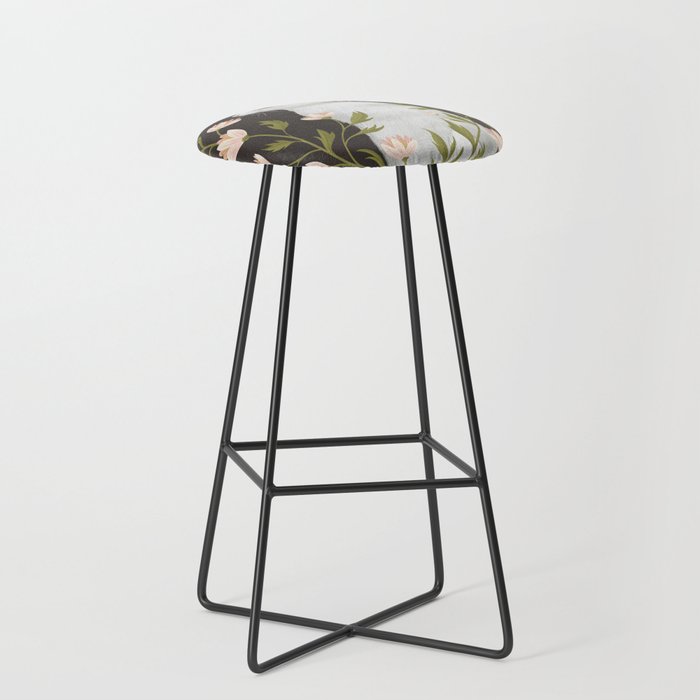White Rabbit Floral Stool Gallery Image 1