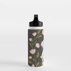 White Rabbit Floral Water Bottle Gallery Image 3