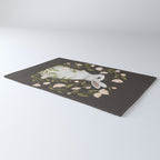 White Rabbit Floral Rug Gallery Image 3