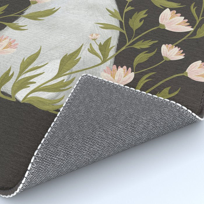 White Rabbit Floral Rug Gallery Image 4