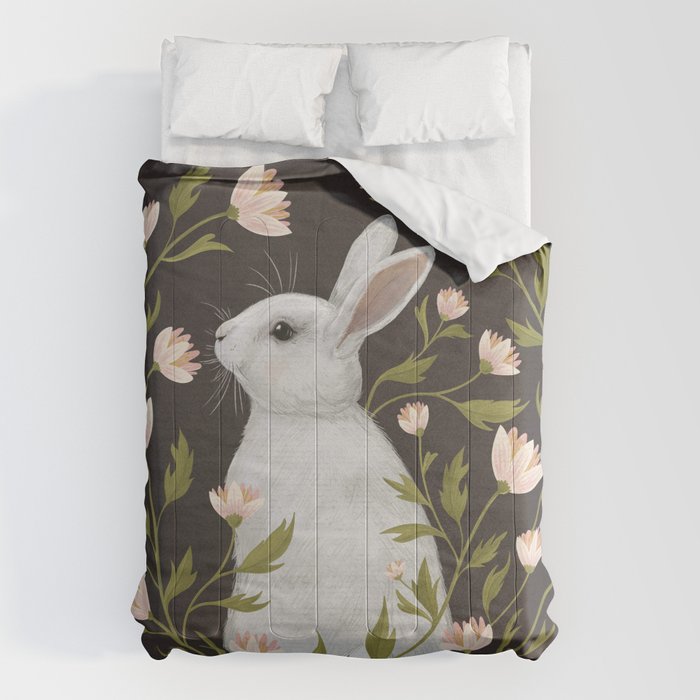 White Rabbit Floral Comforter Gallery Image 6