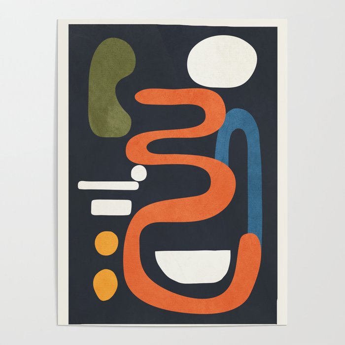 Abstract Colorful Setting 1 Poster Gallery Image 4
