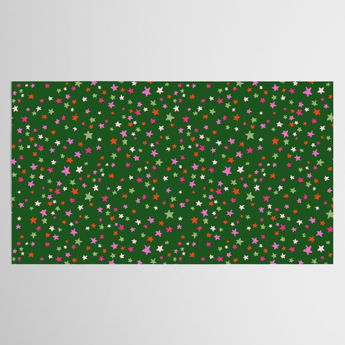 Festive Playful Starry Scatter Tablecloth Gallery Image 2