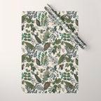 Greenish forest Wrapping Paper Gallery Image 1