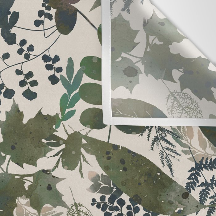 Greenish forest Wall Tapestry Gallery Image 3
