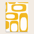 Mid Century Modern Shapes Mustard Notebook Gallery Image 4