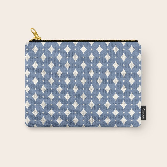 Vintage Stars V Blue Carry All Pouch Gallery Image 1