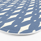 Vintage Stars V Blue Bath Mat Gallery Image 3