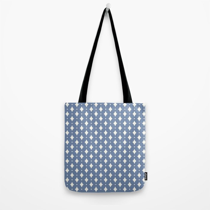 Vintage Stars V Blue Tote Bag Gallery Image 2