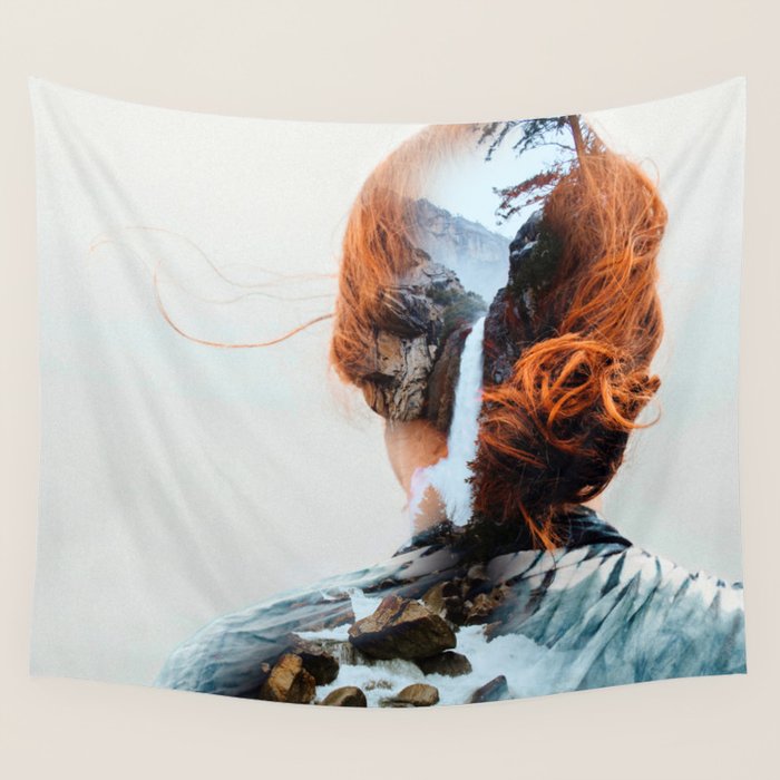 waterfall Wall Tapestry Gallery Image 4