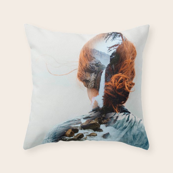 waterfall Throw Pillow Gallery Image 6