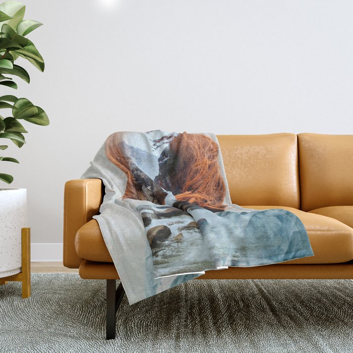 waterfall Throw Blanket Gallery Image 1