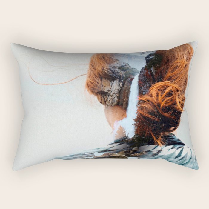 waterfall Rectangular Pillow Gallery Image 2