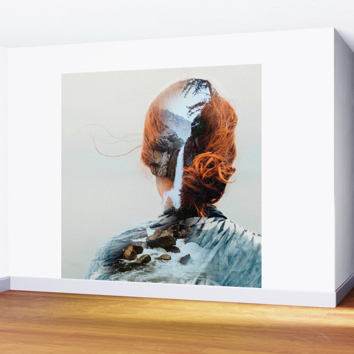 waterfall Wall Mural Gallery Image 2