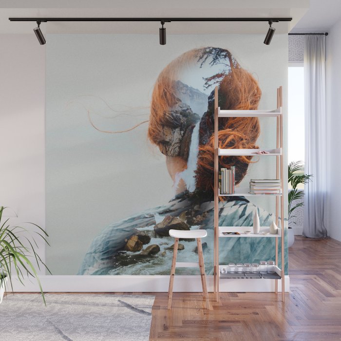 waterfall Wall Mural Gallery Image 1