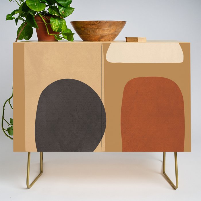 Abstract Minimal Art 1 Credenza Gallery Image 1
