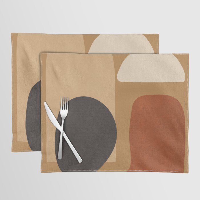Abstract Minimal Art 1 Placemat Gallery Image 1