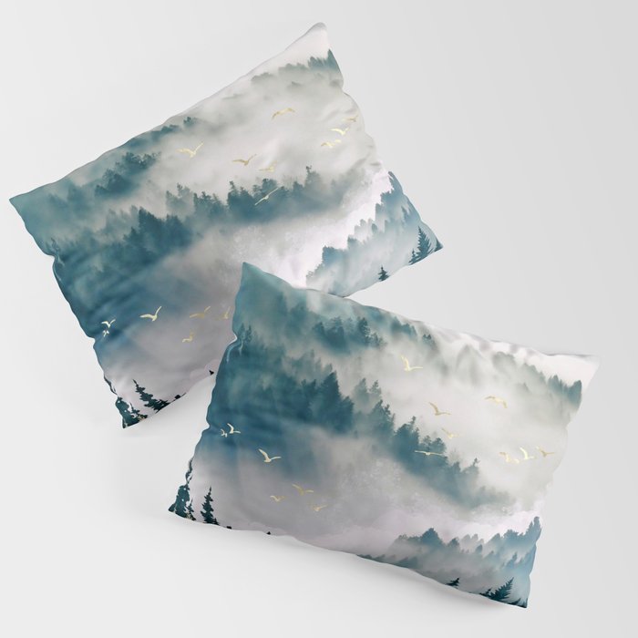 Misty Mountains Pillow Sham Gallery Image 3