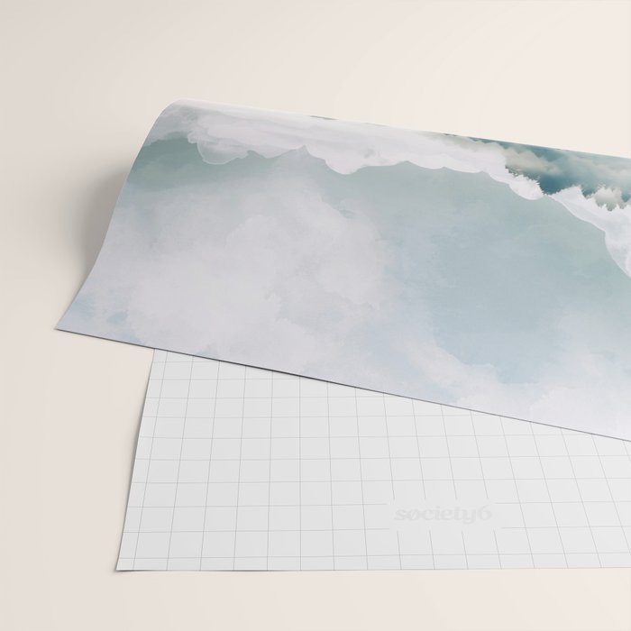 Misty Mountains Wrapping Paper Gallery Image 2