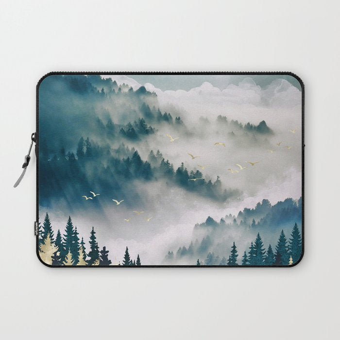 Misty Mountains Laptop Sleeve Gallery Image 1