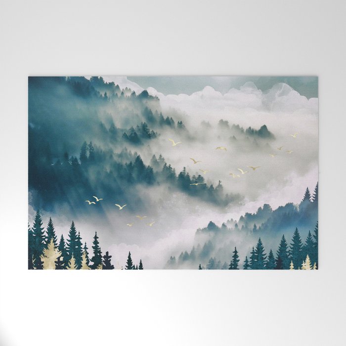 Misty Mountains Welcome Mat Gallery Image 1