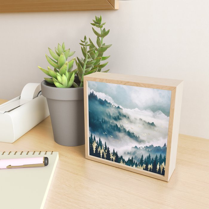 Misty Mountains Mini Art Print Gallery Image 2