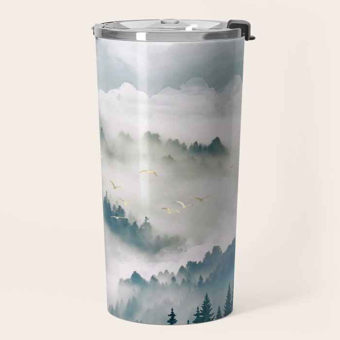 Misty Mountains Travel Mug Gallery Image 2