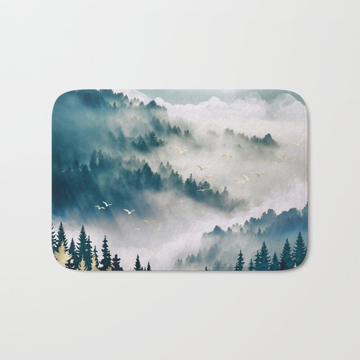 Misty Mountains Bath Mat Gallery Image 1