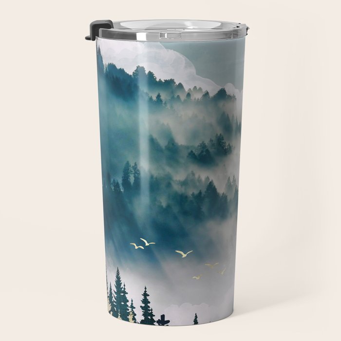 Misty Mountains Travel Mug Gallery Image 3